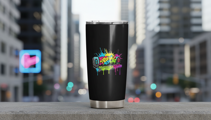 20oz Fat Tumbler Black